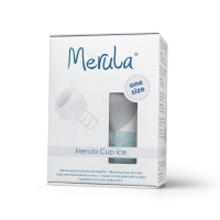 Merula Menstruationstasse one size ice weiß