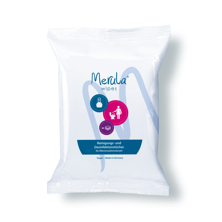 Merula Wipes Menstruationstasse Reinigungstücher