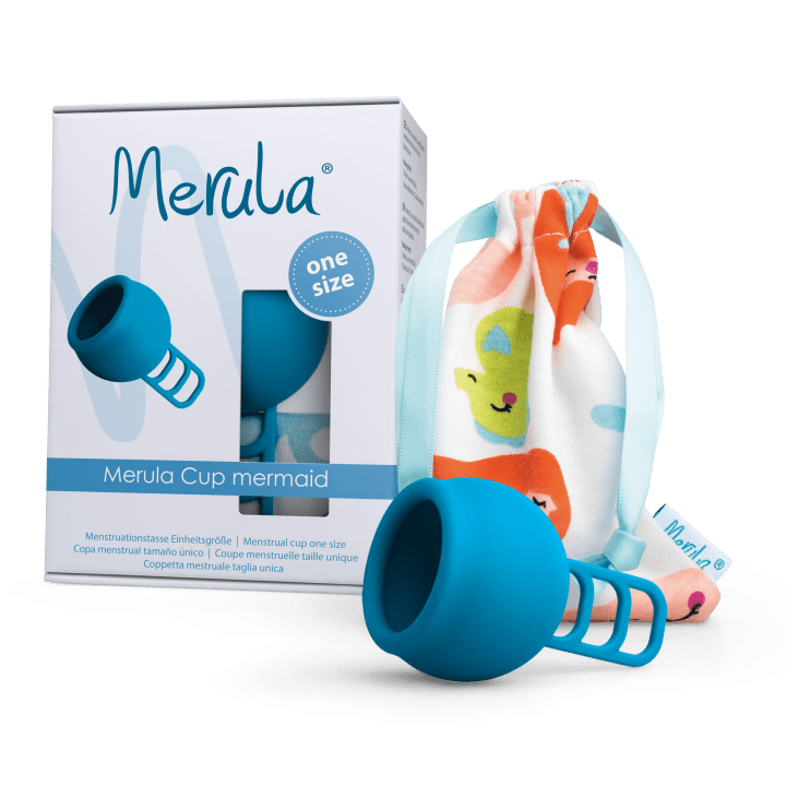 Merula Menstruationstasse one size mermaid
