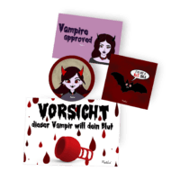 Merula Vampire Stickerset 1