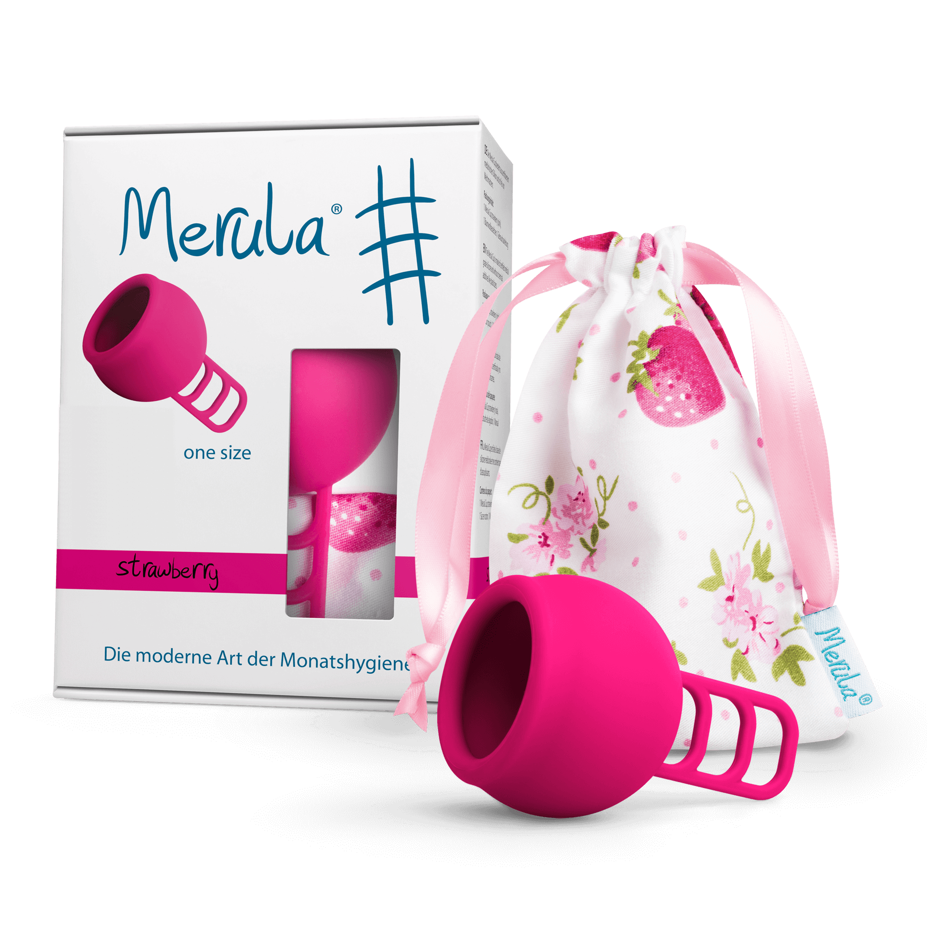 Bundle: Merula Cup strawberry & Merula Cupscup 1