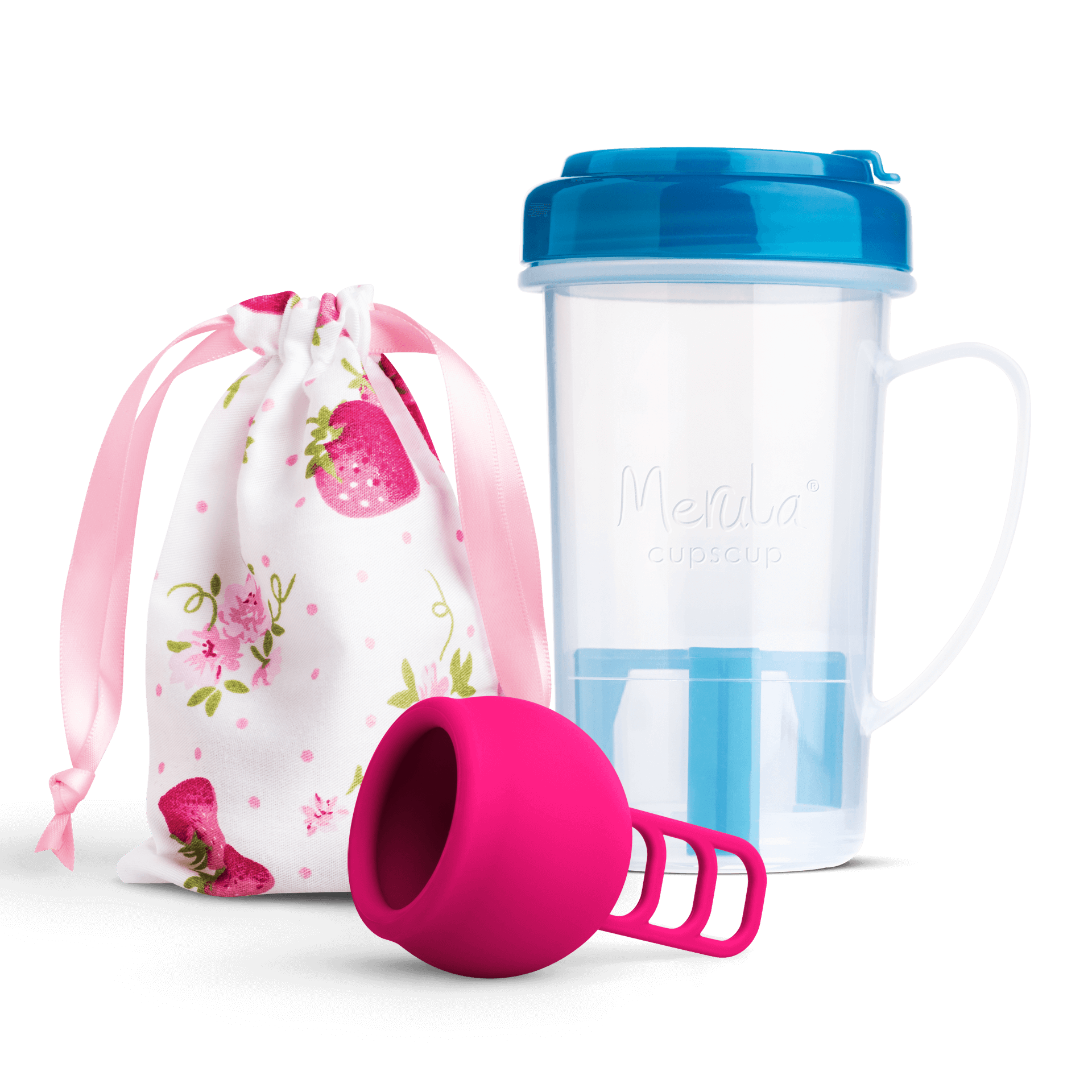 Bundle: Merula Cup strawberry & Merula Cupscup