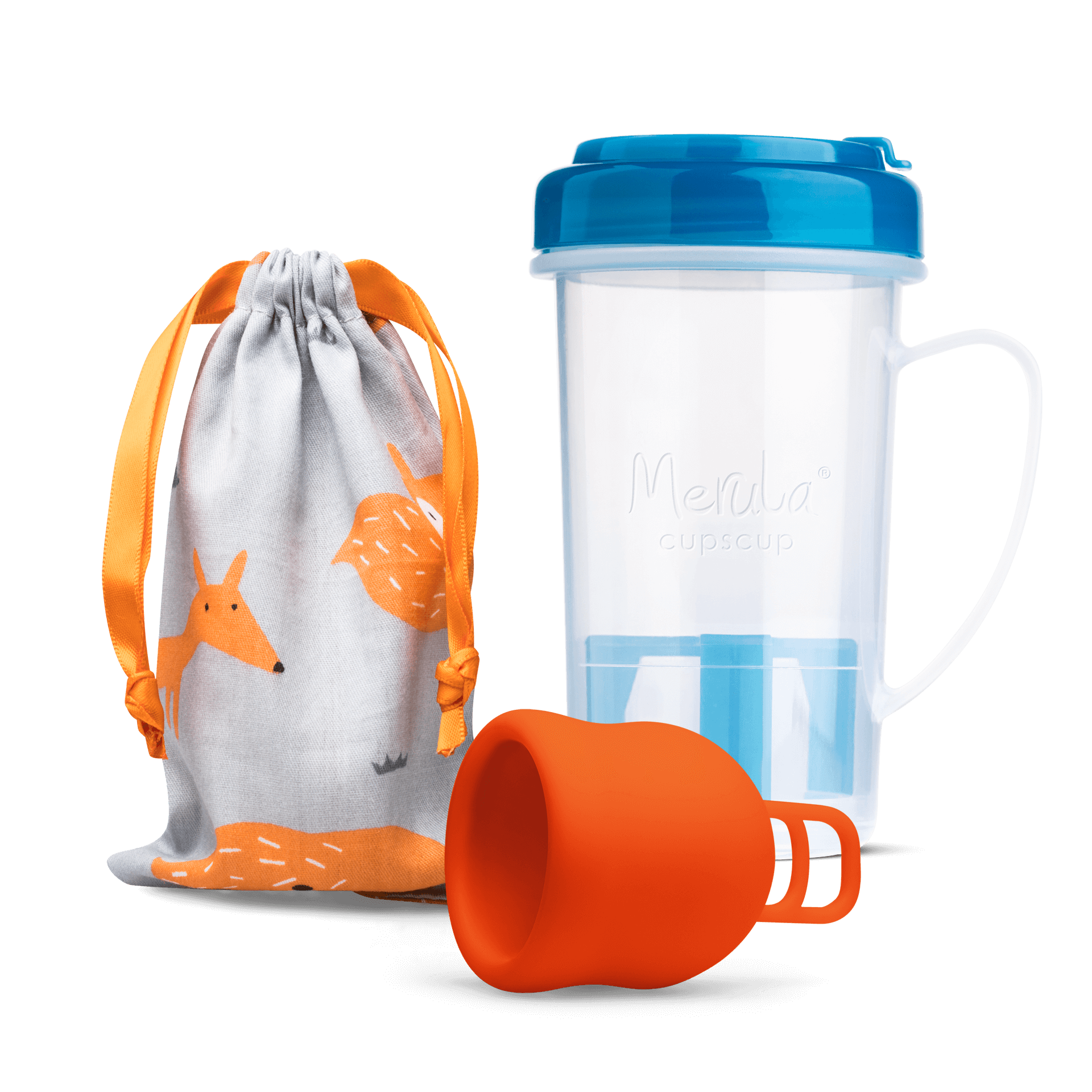 Bundle: Merula Cup XL fox & Merula Cupscup