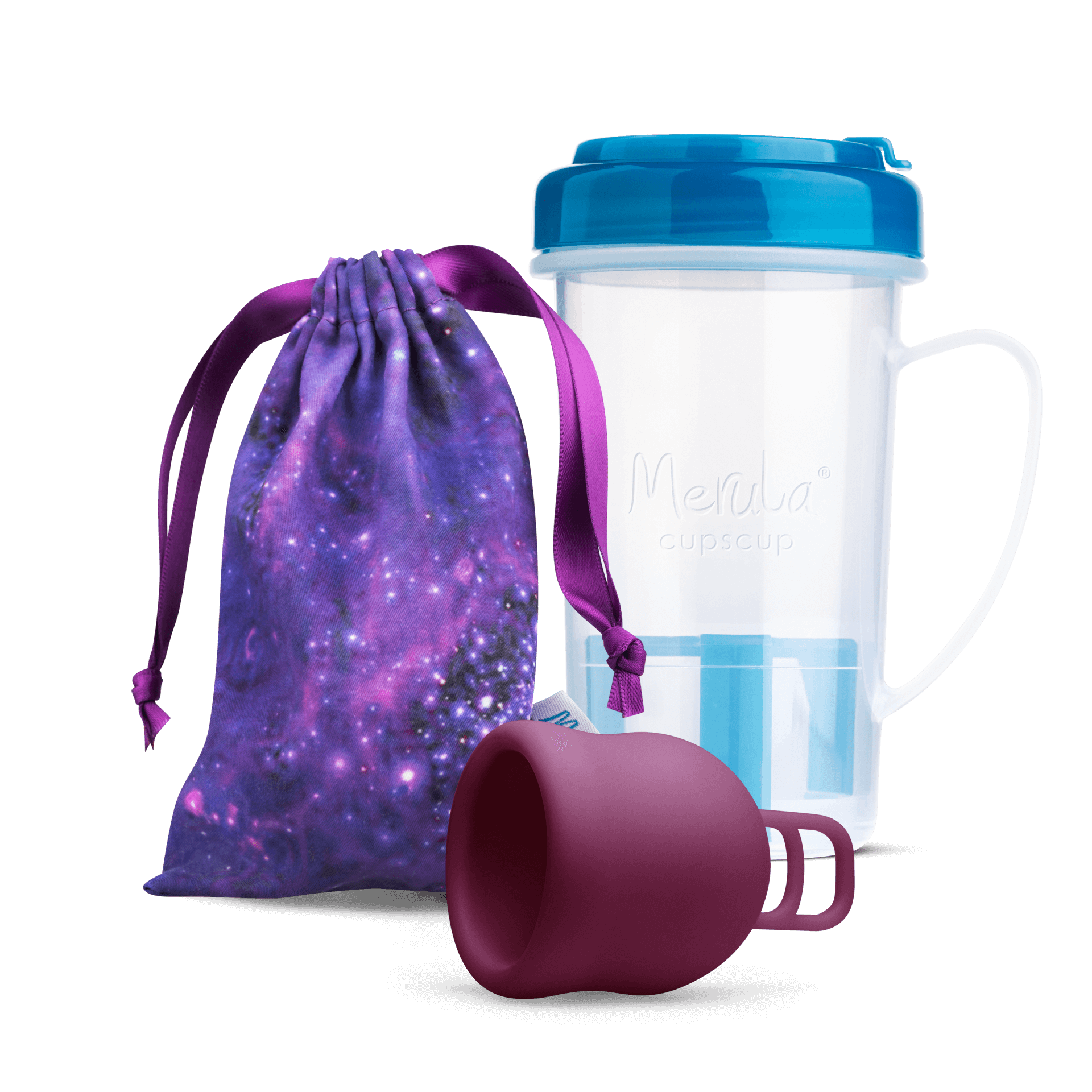 Bundle: Merula Cup XL galaxy & Merula Cupscup